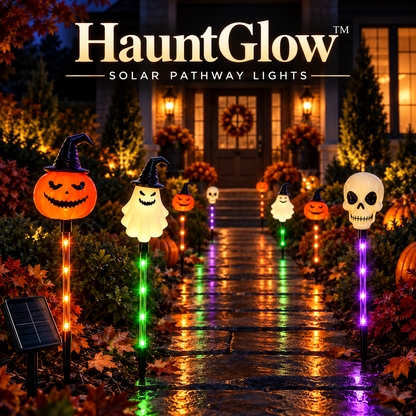 HauntGlow™ Solar Pathway Lights