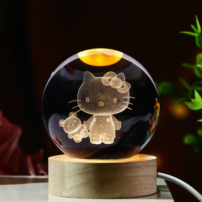 Crystal Ball Lamp